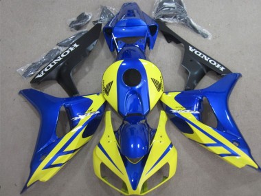 Blau Gelb CBR 1000 RR 06-07 Motorrad Verkleidung
