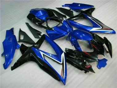 Blau Schwarz GSXR 600 / 750 K8 08-10 Motorrad Verkleidung