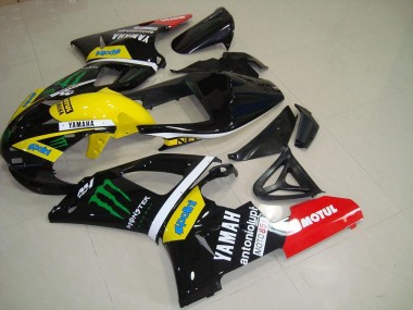 Gelb Monster R1 00-01 Motorrad Verkleidung