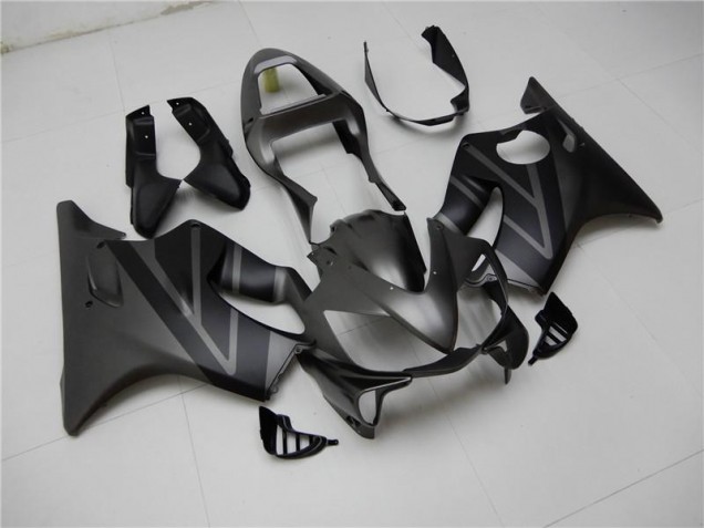 Matt Schwarz Grau CBR 600 F4i 01-03 Motorrad Verkleidungen