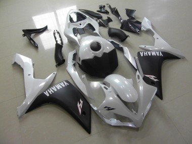 Perl Weiß Matt Schwarz R1 07-08 Motorrad Verkleidungen