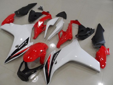 Rot Schwarz Weiß CBR 600 F 11-13 Motorrad Verkleidungen