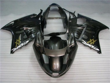 Schwarz CBR 1100 XX 96-07 Motorrad Vollverkleidung