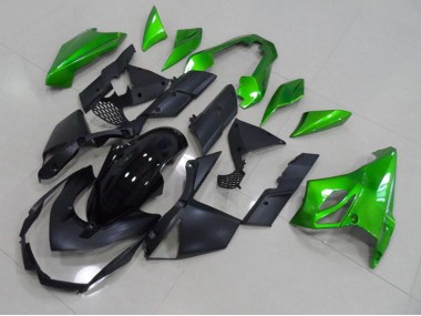 Schwarz Grün Z1000 07-09 Motorrad Verkleidungen